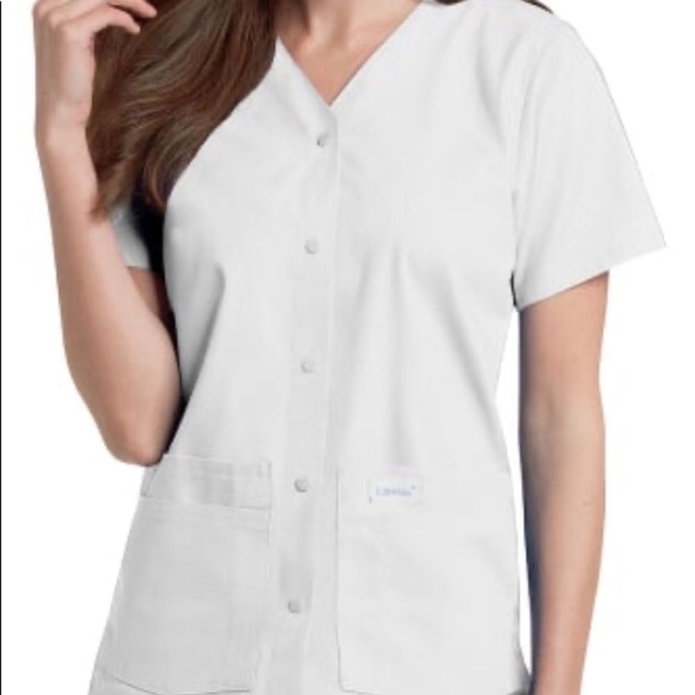 Scrub top Baseball tunic styled